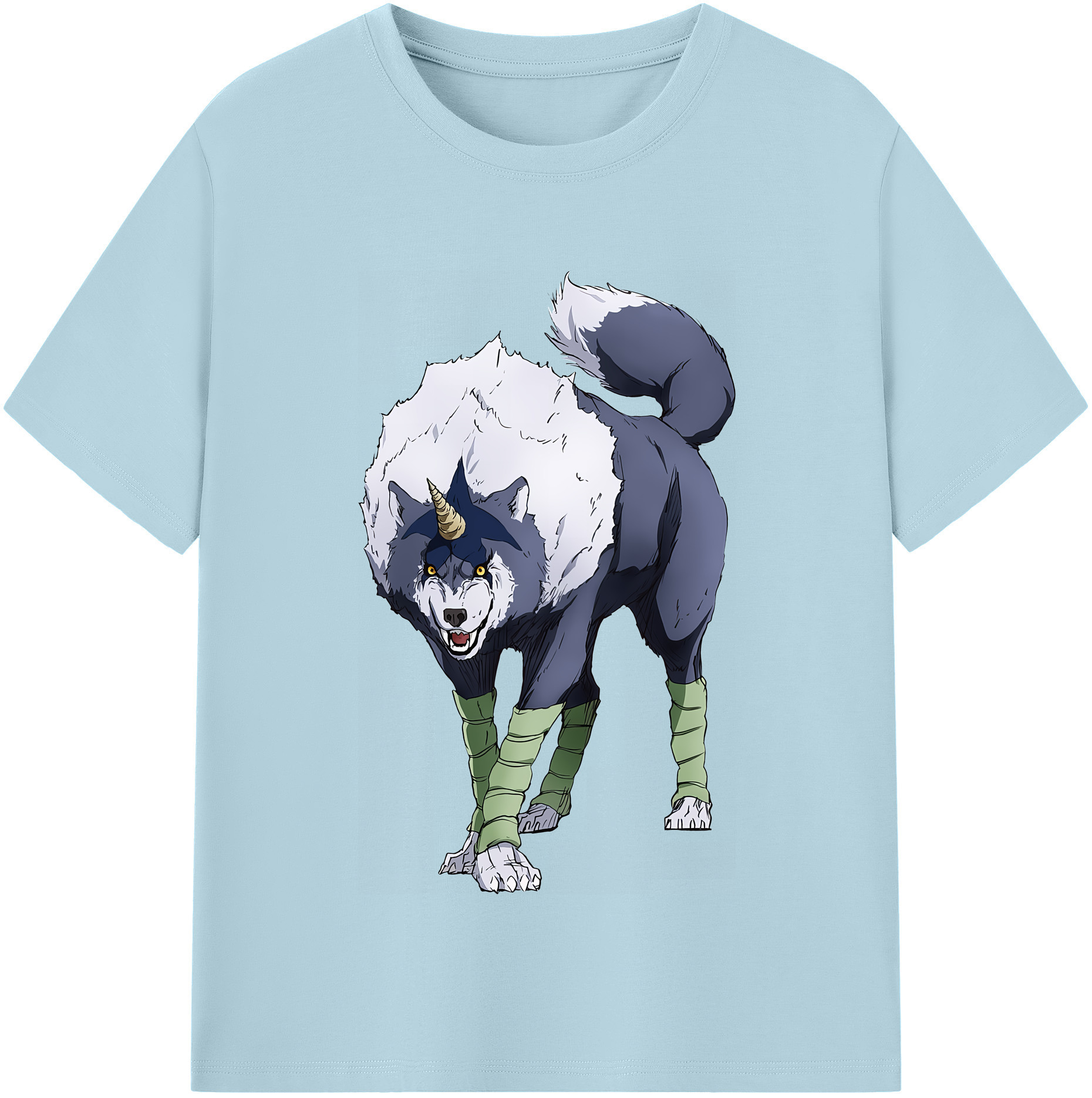 （画像用） 転スラ Regarding Reincarnated to Slime 綿100％半袖Tシャツ（フロントプリント）
